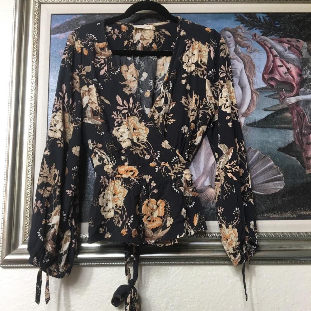 Rosa Wrap Top Spell and the Gypsy sz XL